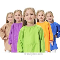 Kids Long Sleeves Apron-Polyester