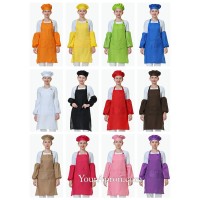 [12 Colors Option]Set of 3 Apron-Polyester