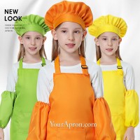 Set of 3 Kids Apron-Polyester